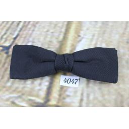 Vintage classic Black Grosgrain Clip On Bow Tie