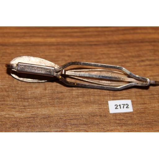 Vintage Lambournes LTD Patented Gold Metal Large Dart Tie Slide